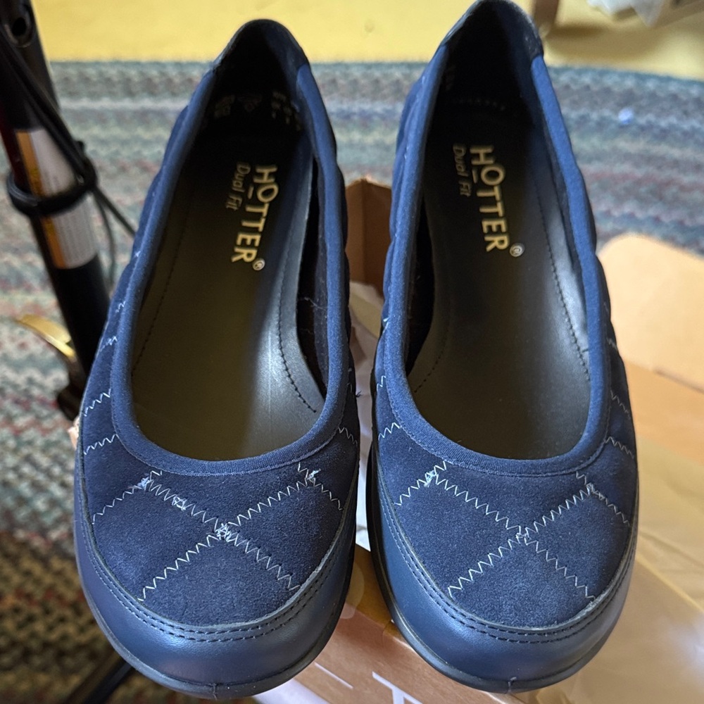 Hotter Women's Dark Blue Flats